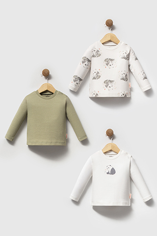 Panda Theme 3'lü Sweat